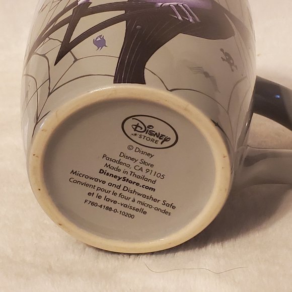 Disney Store Nightmare Before Christmas Jack Skellington Sally Coffee Gray Mug - Picture 3 of 7